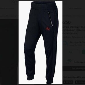 Jordan therma-fit Black Jogger Pants size medium